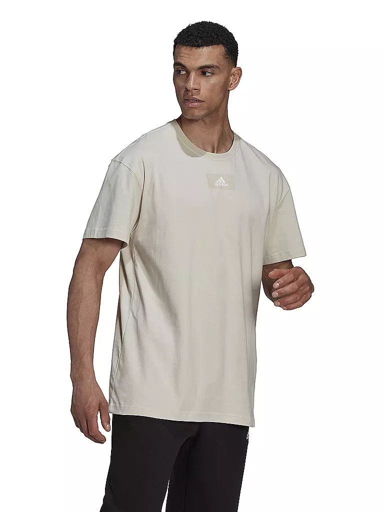 ADIDAS | Herren T-Shirt Essentials FeelVivid Drop Shoulder | beige