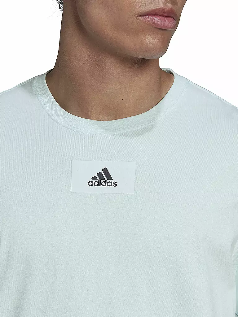 ADIDAS | Herren T-Shirt Essentials FeelVivid Drop Shoulder | hellblau