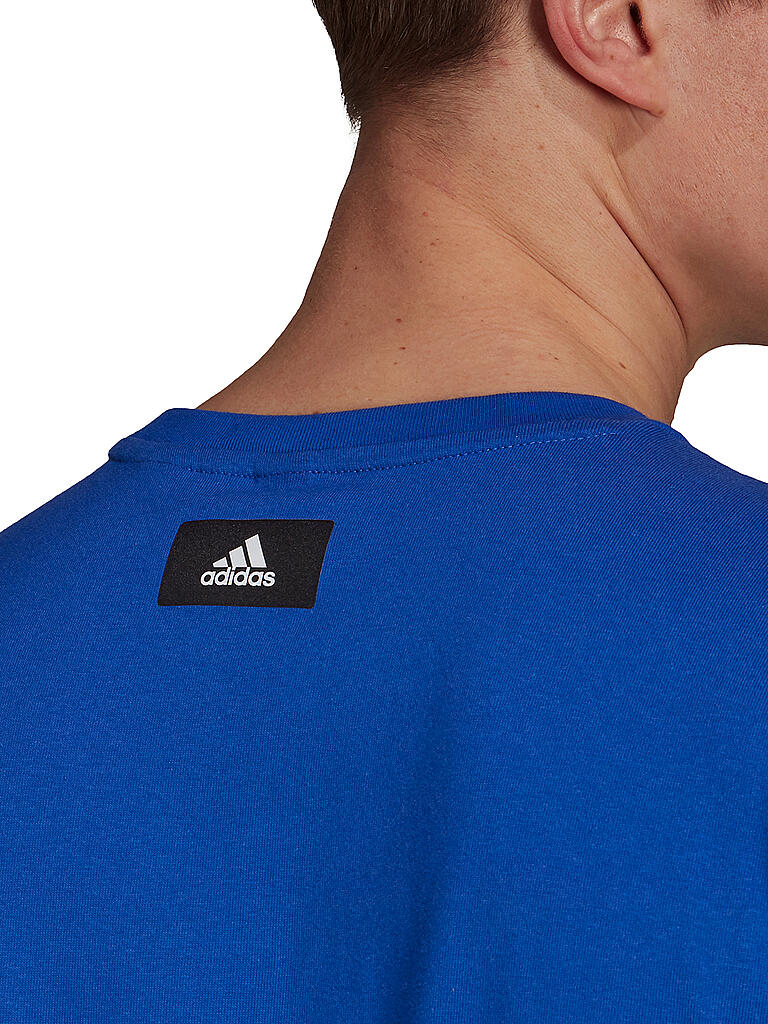 ADIDAS | Herren T-Shirt Future Icons 3-Streifen | blau