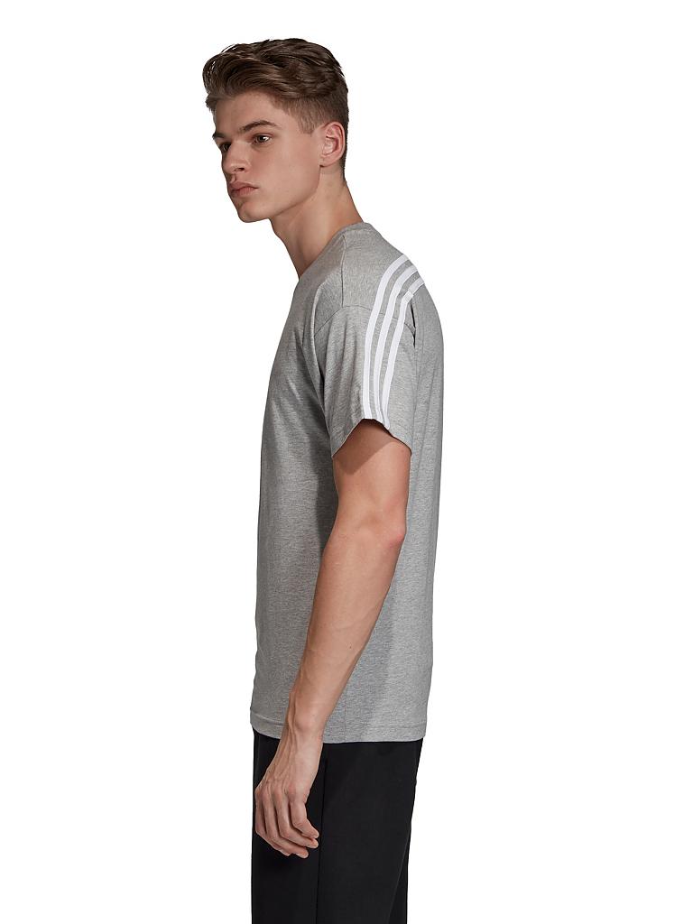 ADIDAS | Herren T-Shirt Must Haves 3-Streifen | grau