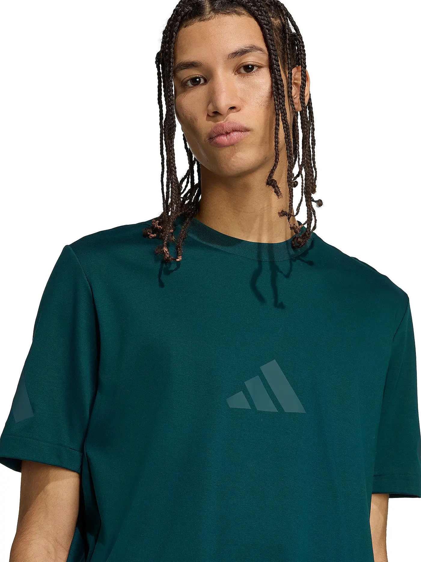 ADIDAS | Herren T-Shirt ZNE  | dunkelgrün