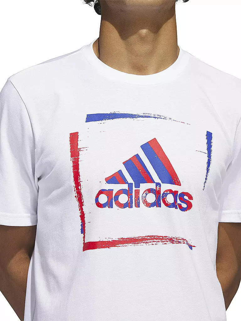 ADIDAS | Herren T-Shirt | weiss