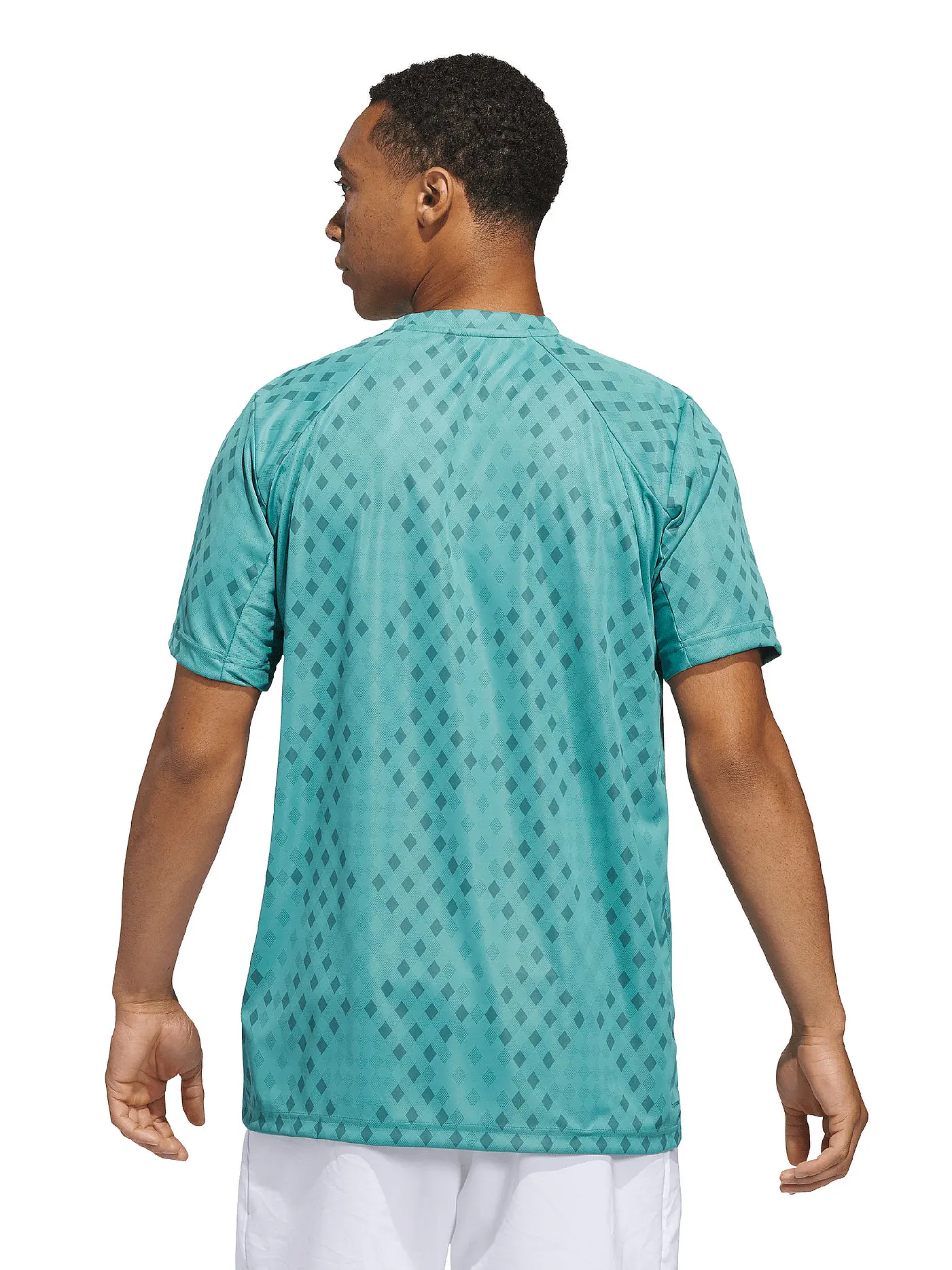 ADIDAS | Herren Tennisshirt Climacool  Club Grafik | petrol
