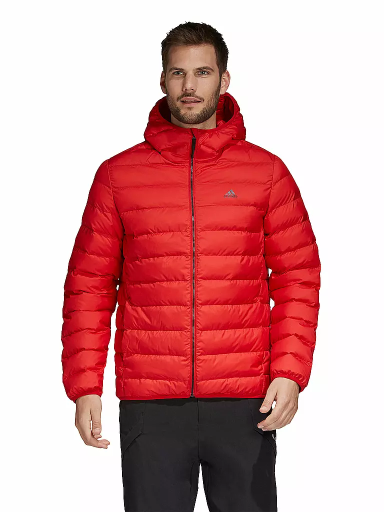 ADIDAS | Herren Winterjacke Synthetik Fill | rot