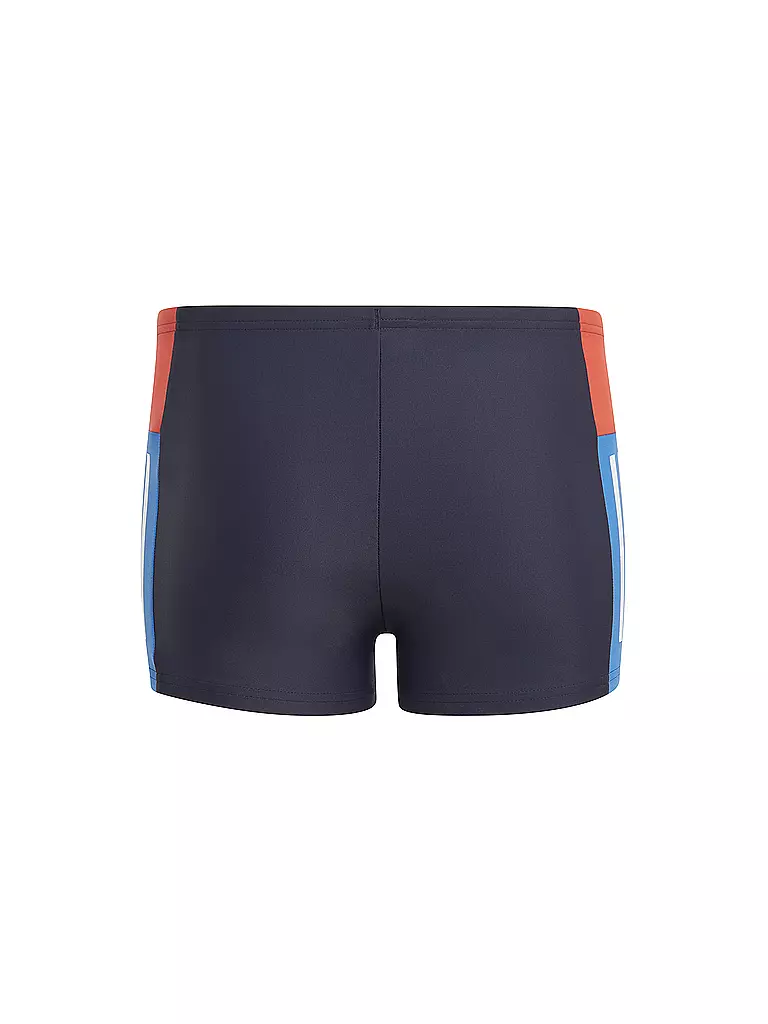 ADIDAS | Jungen Beinbadehose Colourblock 3-Streifen Boxer | grau