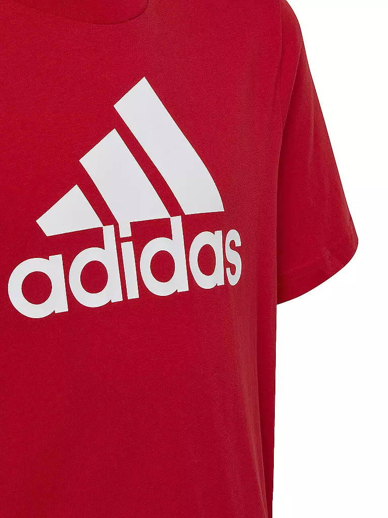 ADIDAS | Jungen Fitnessshirt | rot