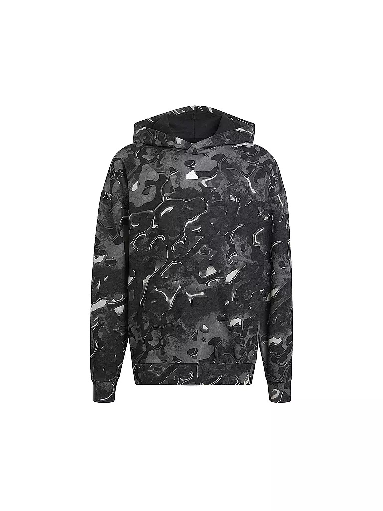 ADIDAS | Jungen Hoodie Future Icons Allover Print  | schwarz