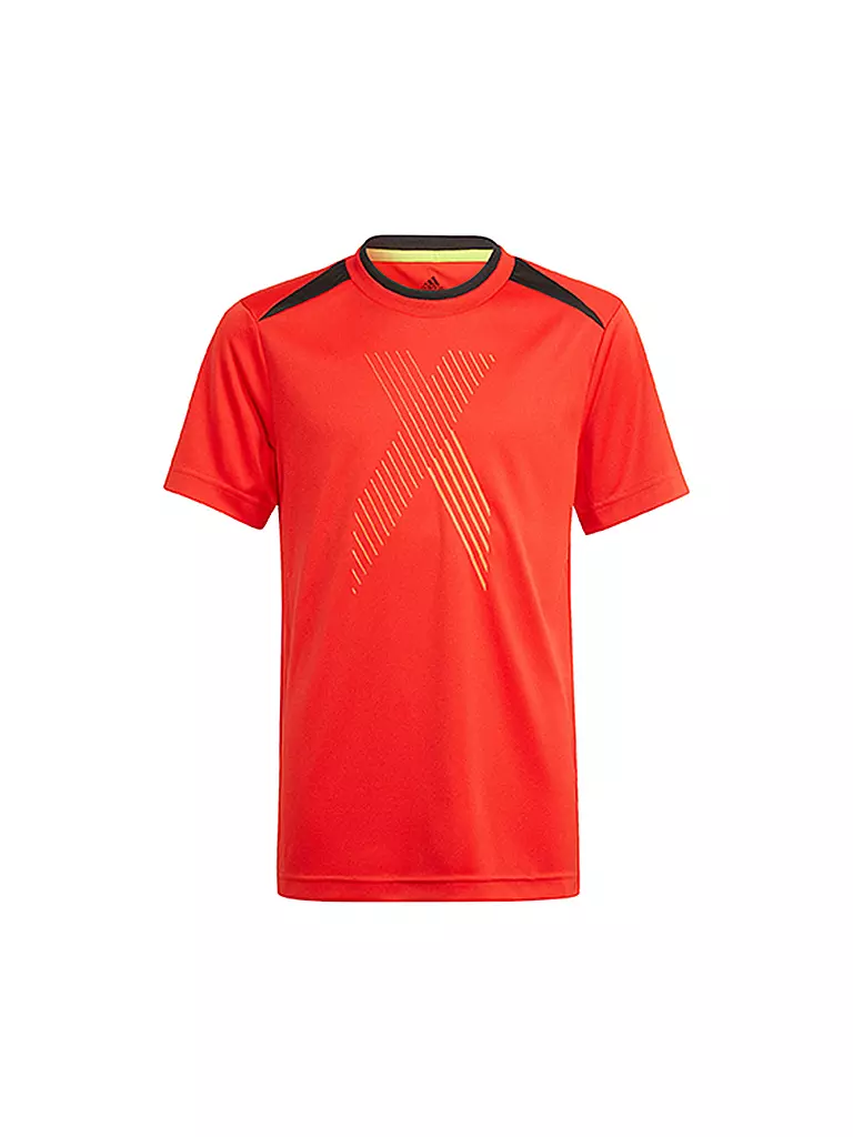 ADIDAS | Jungen T-Shirt AEROREADY X Football-Inspired | rot