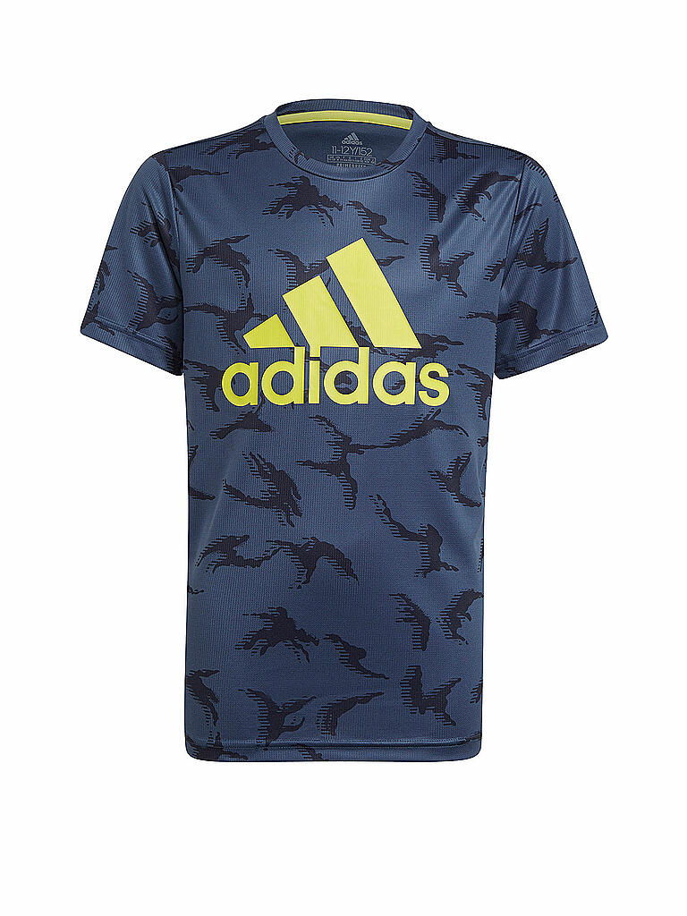 ADIDAS | Jungen T-Shirt Camo | blau