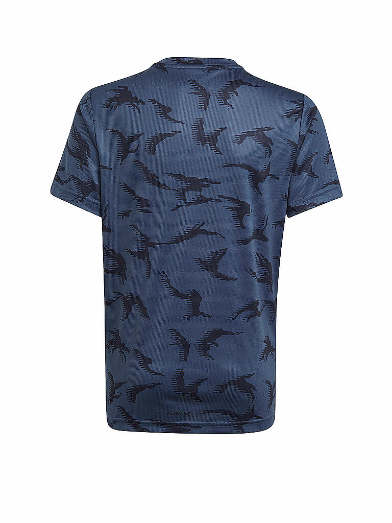 ADIDAS | Jungen T-Shirt Camo | blau