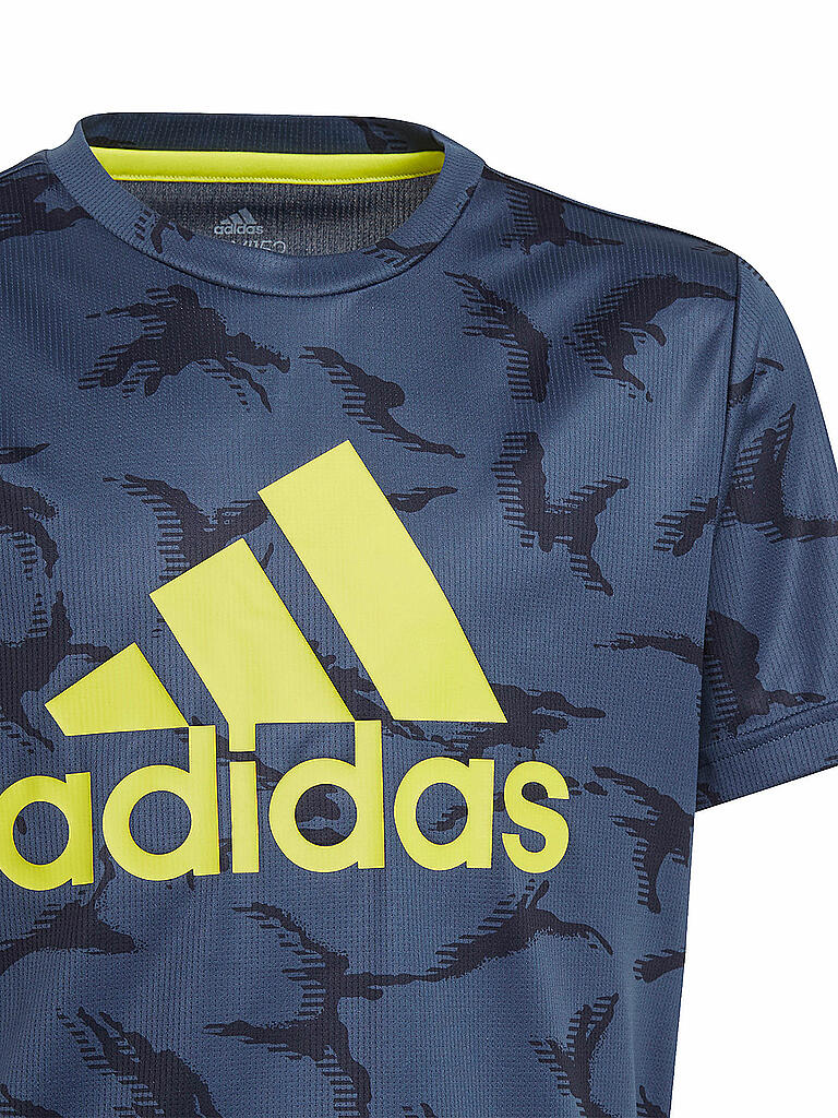 ADIDAS | Jungen T-Shirt Camo | blau