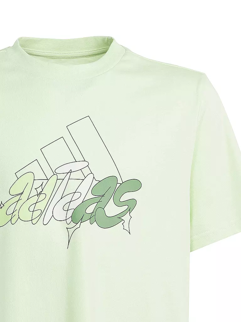 ADIDAS | Jungen T-Shirt Illustrated GFX | grün