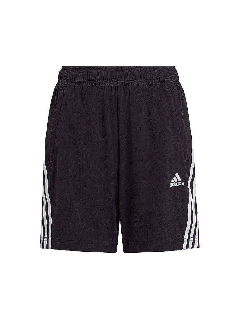 ADIDAS | Kinder Fitnessshort AEROREADY Primegreen 3-Streifen Woven | schwarz