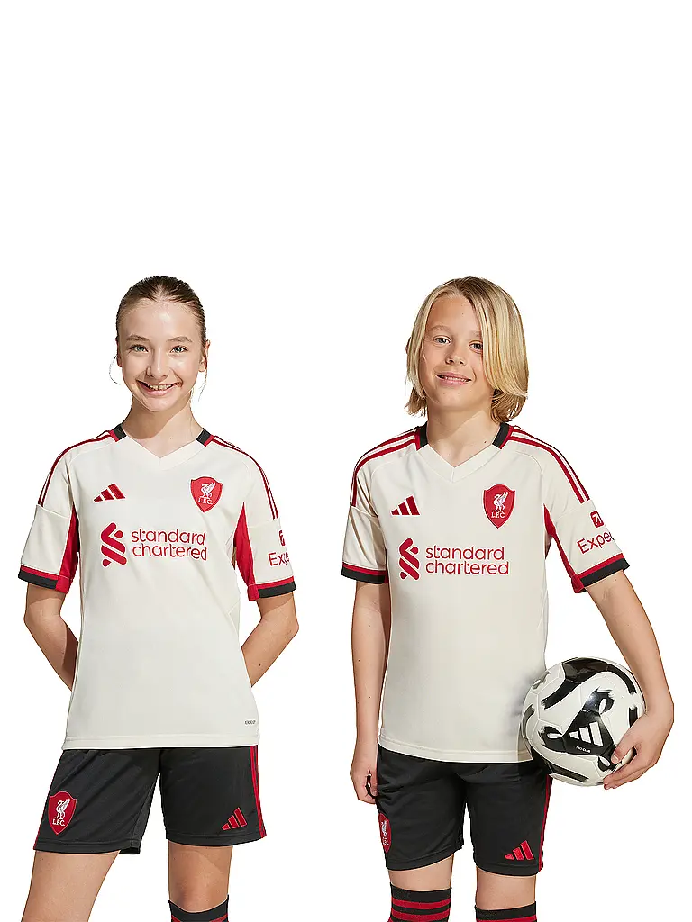 ADIDAS | Kinder Fußballtrikot FC Liverpool 25/26 Auswärts | 