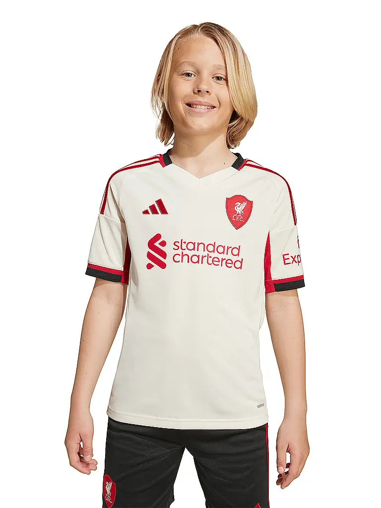 ADIDAS | Kinder Fußballtrikot FC Liverpool 25/26 Auswärts | 