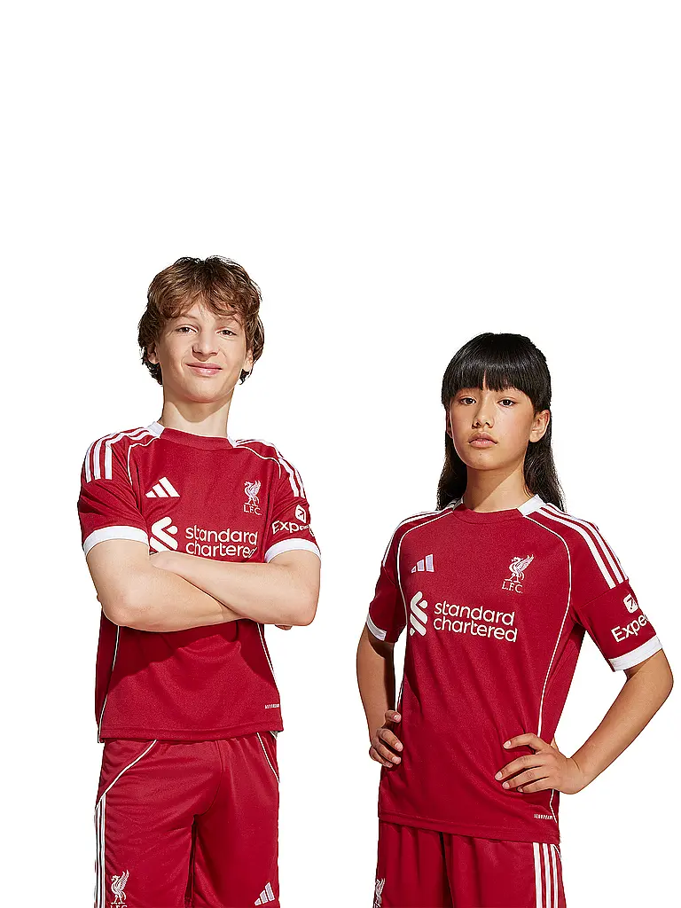 ADIDAS | Kinder Fußballtrikot Liverpool FC 25/26 Heim | 