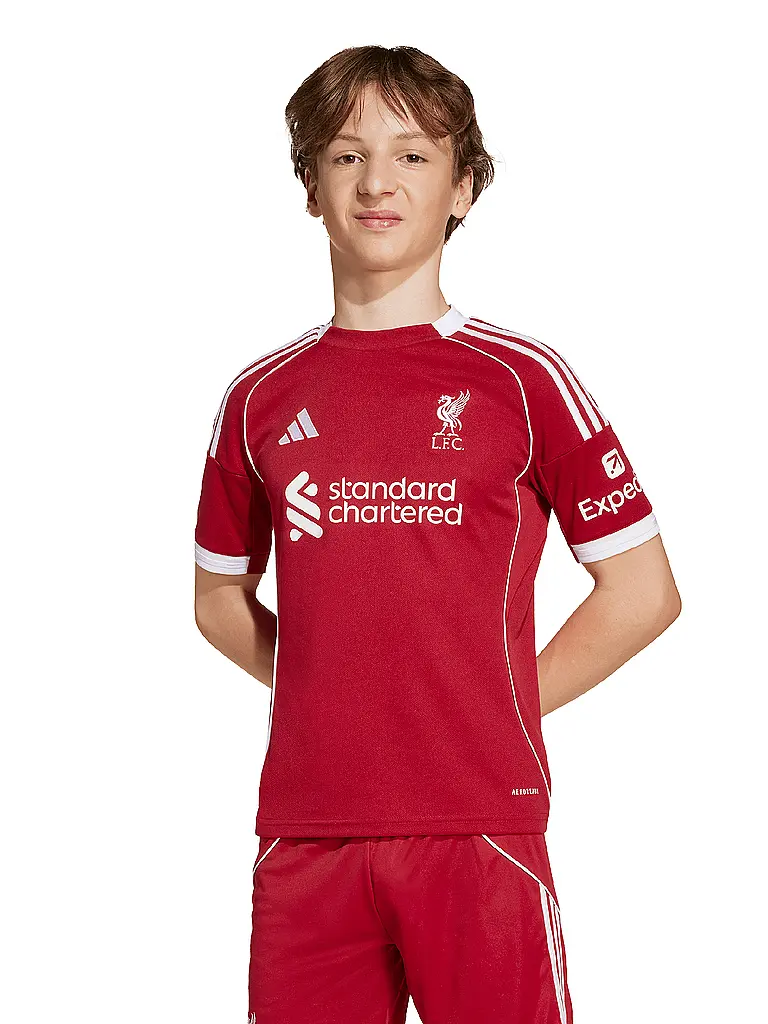 ADIDAS | Kinder Fußballtrikot Liverpool FC 25/26 Heim | 