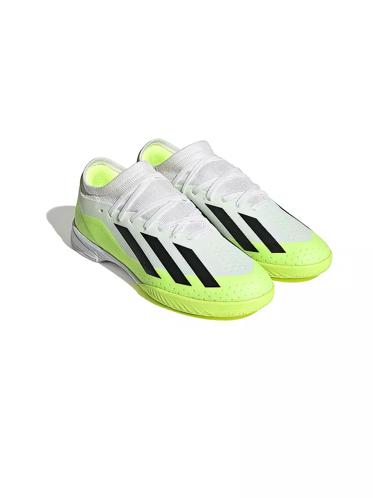 ADIDAS | Kinder Hallen-Fußballschuhe X Crazyfast.3 IN J | weiss