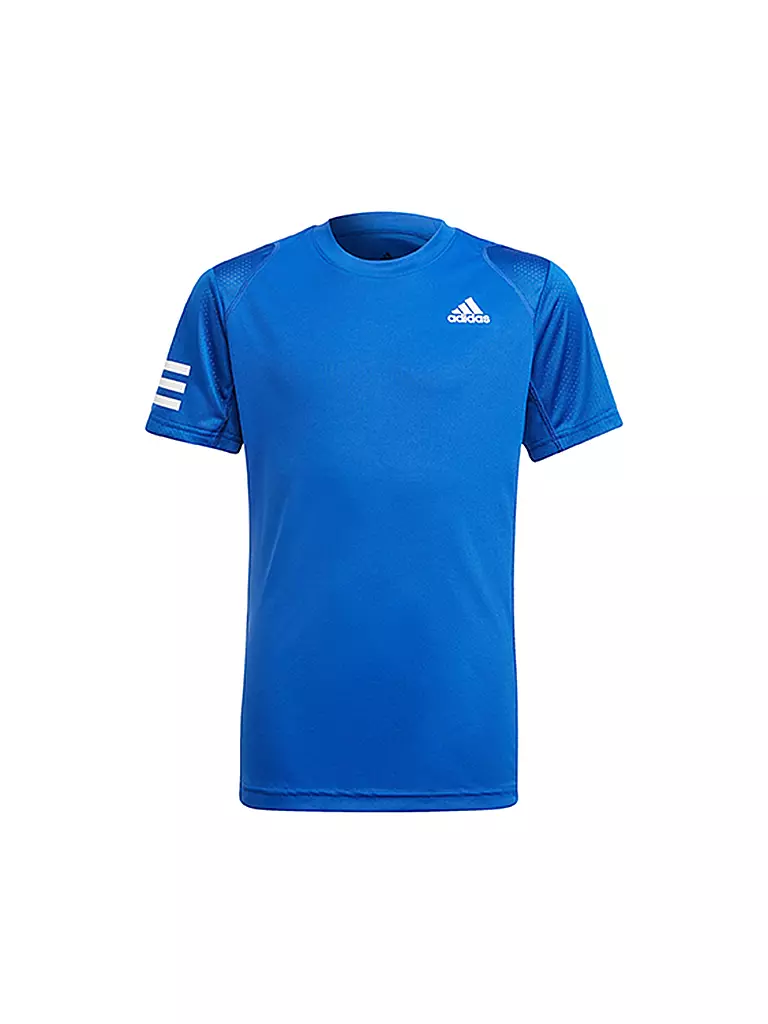 ADIDAS | Kinder Tennisshirt Club 3-Streifen | blau