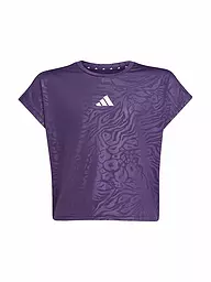 ADIDAS | Mädchen FItnessshirt All Sports Animal Print Crop | lila