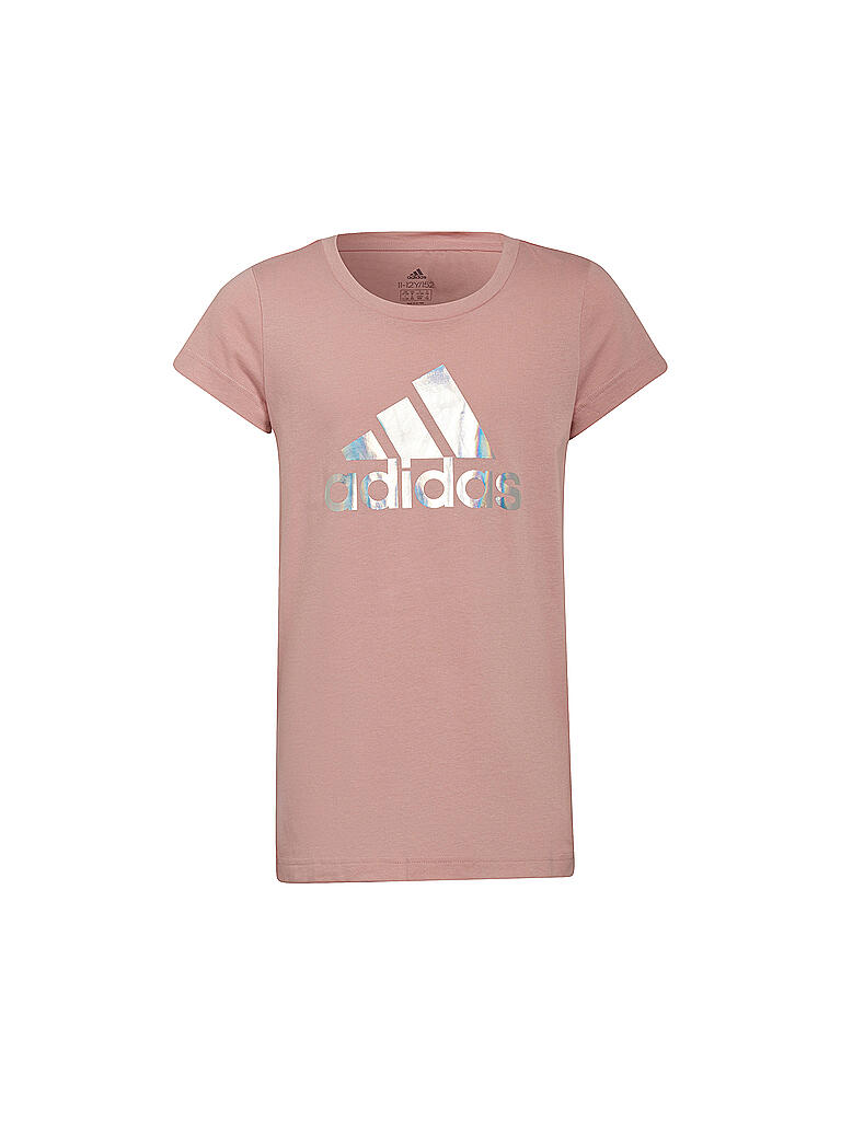 ADIDAS | Mädchen FItnessshirt Dance Metallic Print | rosa