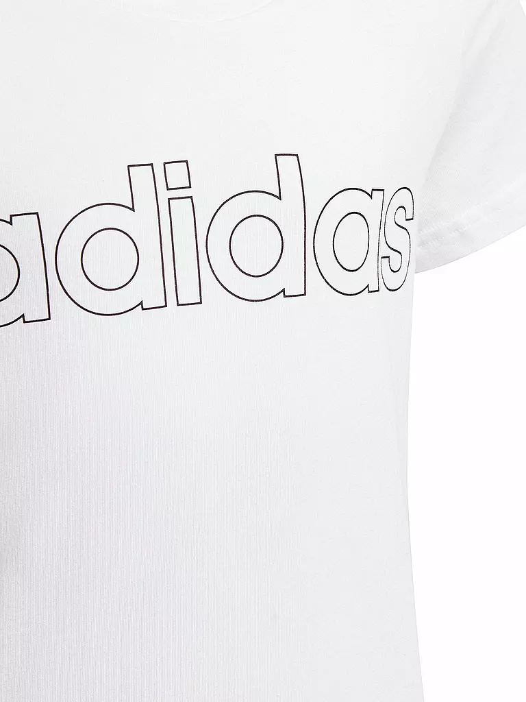 ADIDAS | Mädchen T-Shirt Essentials | weiss