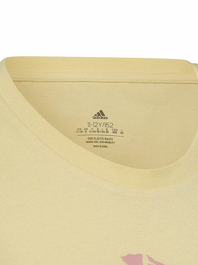 ADIDAS | Mädchen T-Shirt Graphic | gelb