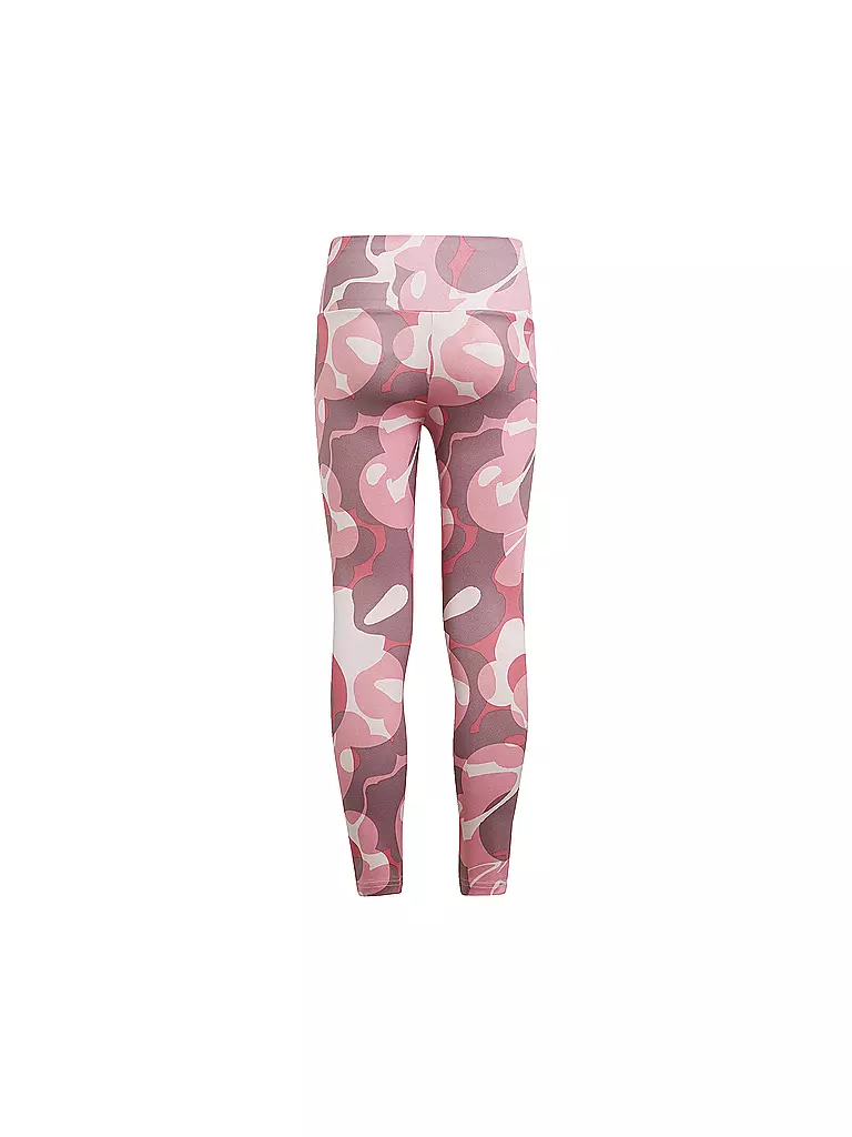 ADIDAS | Mädchen Train Essentials Seasonal Aeroready Printed High Waisted 7/8 Training  | rosa