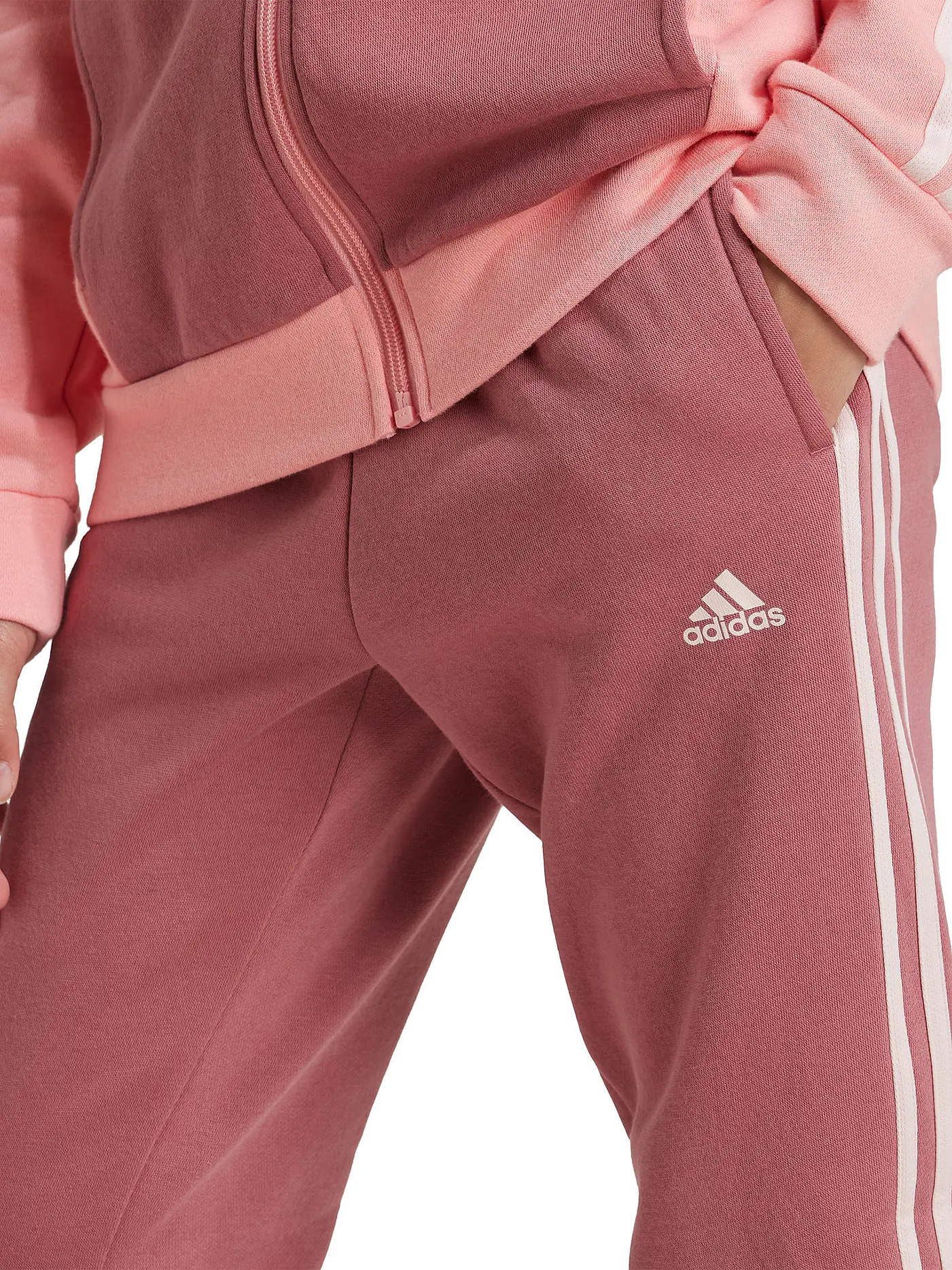 ADIDAS | Mädchen Trainingsanzug 3S | rosa