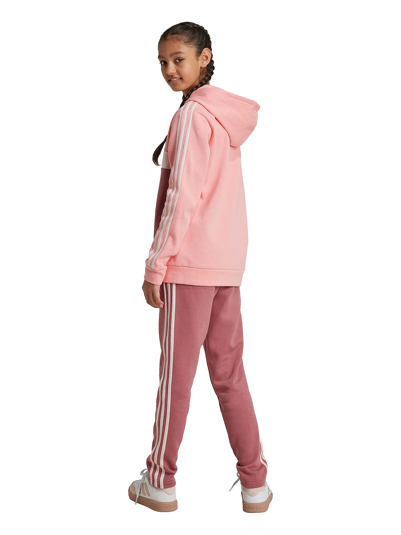 ADIDAS | Mädchen Trainingsanzug 3S | rosa