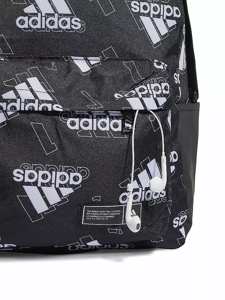 ADIDAS | Rucksack Classic Graphic 27,5L | schwarz