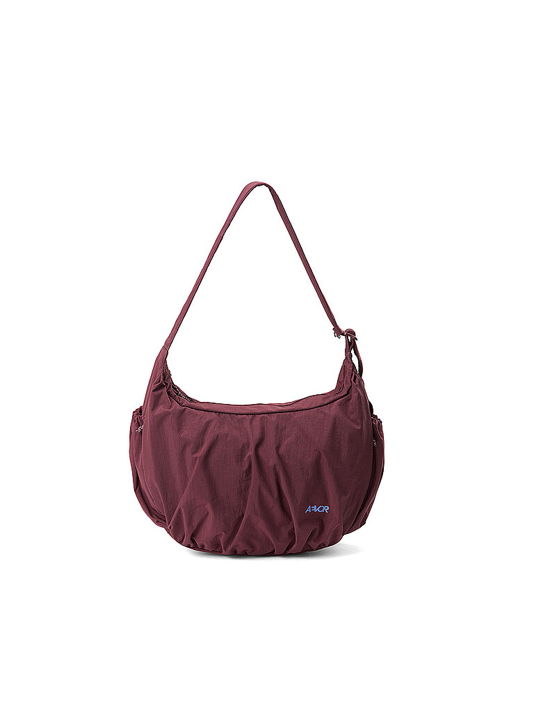 AEVOR Damen Umhängetasche Slouchy 23L dunkelrot