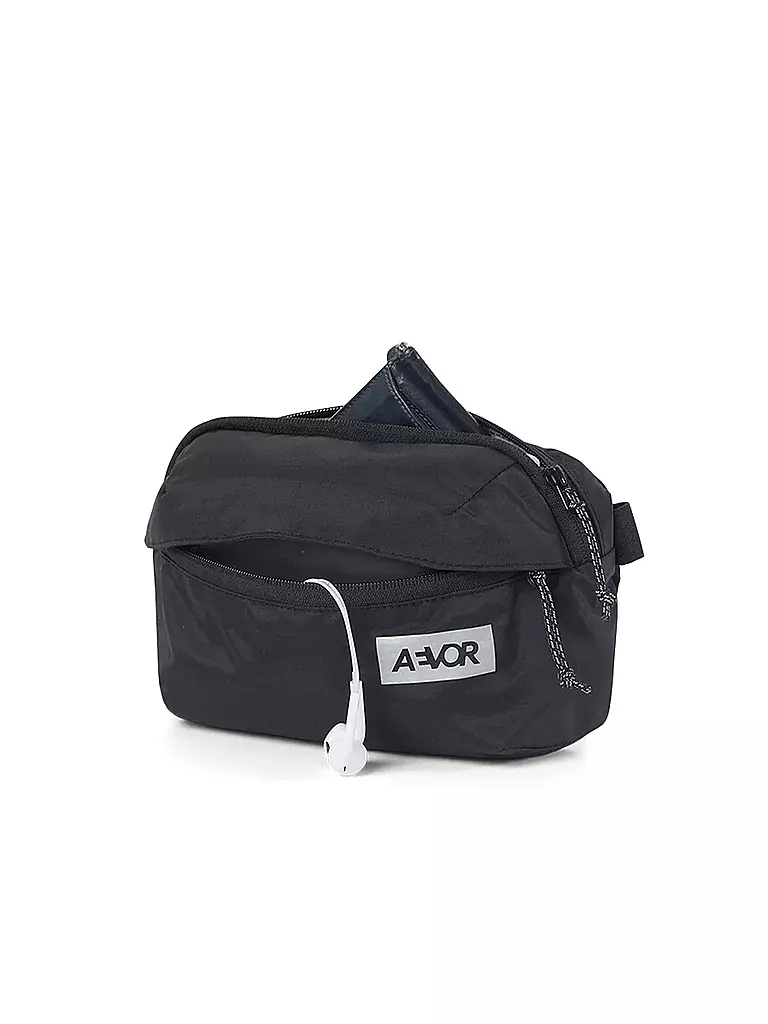 AEVOR | Bauchtasche Hip Bag | schwarz