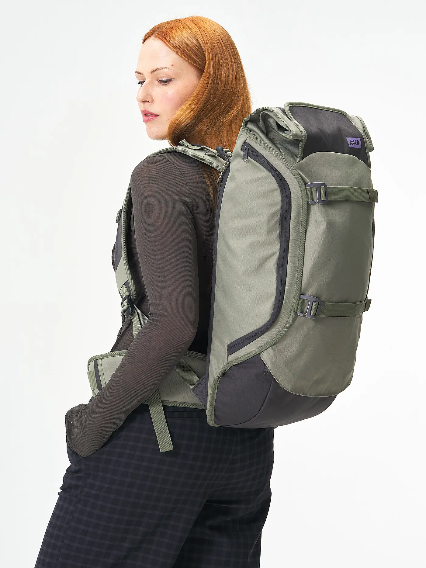 AEVOR | Rucksack Travel Pack Proof 38 bis 45L | grün