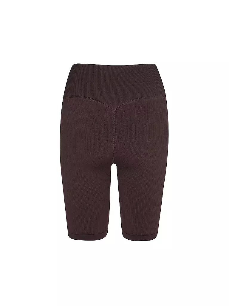 AIM'N | Damen Radlerhose Ribbed Seamless | braun