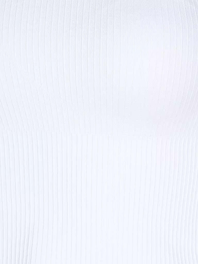AIM'N | Damen Top Ribbed Seamless | weiss