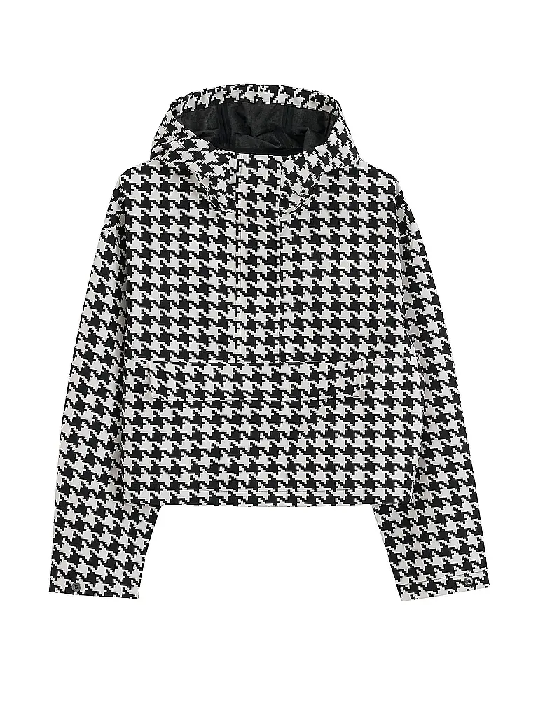 AIM'N | Damen Jacke Cropped Waterproof | schwarz