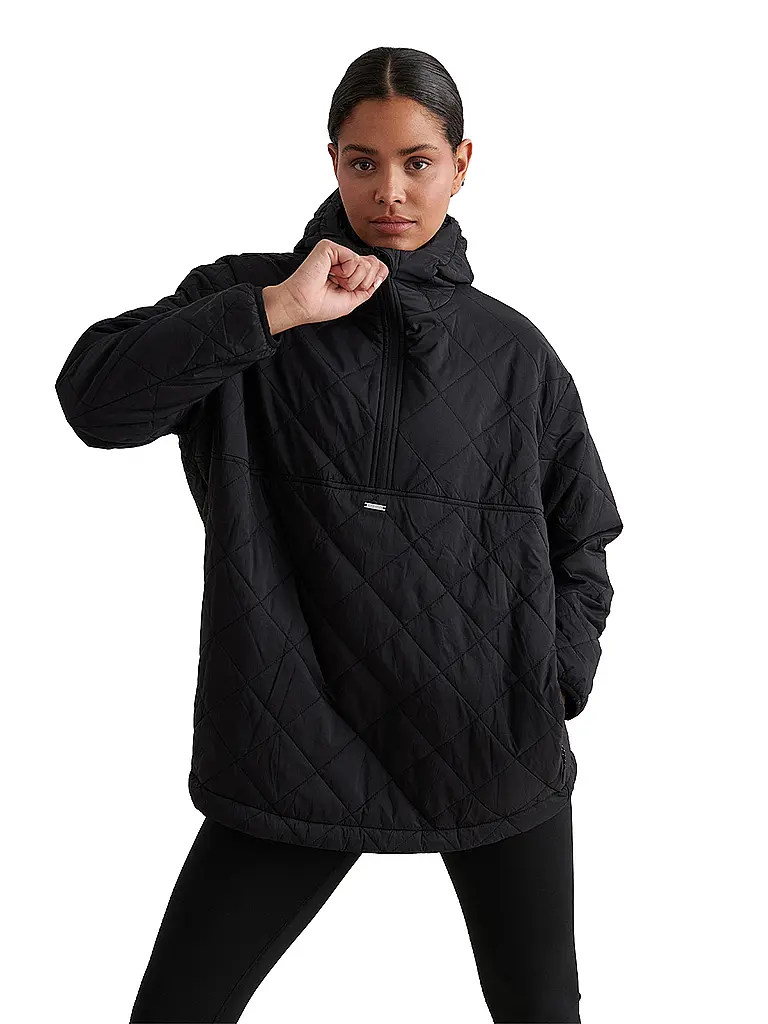 AIM'N | Damen Jacke Quilted Anorak | schwarz