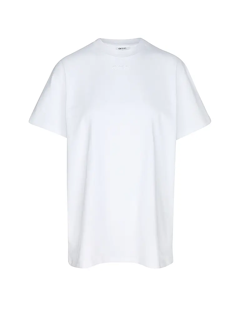 AIM'N | Damen T-Shirt Boyfriend | weiss