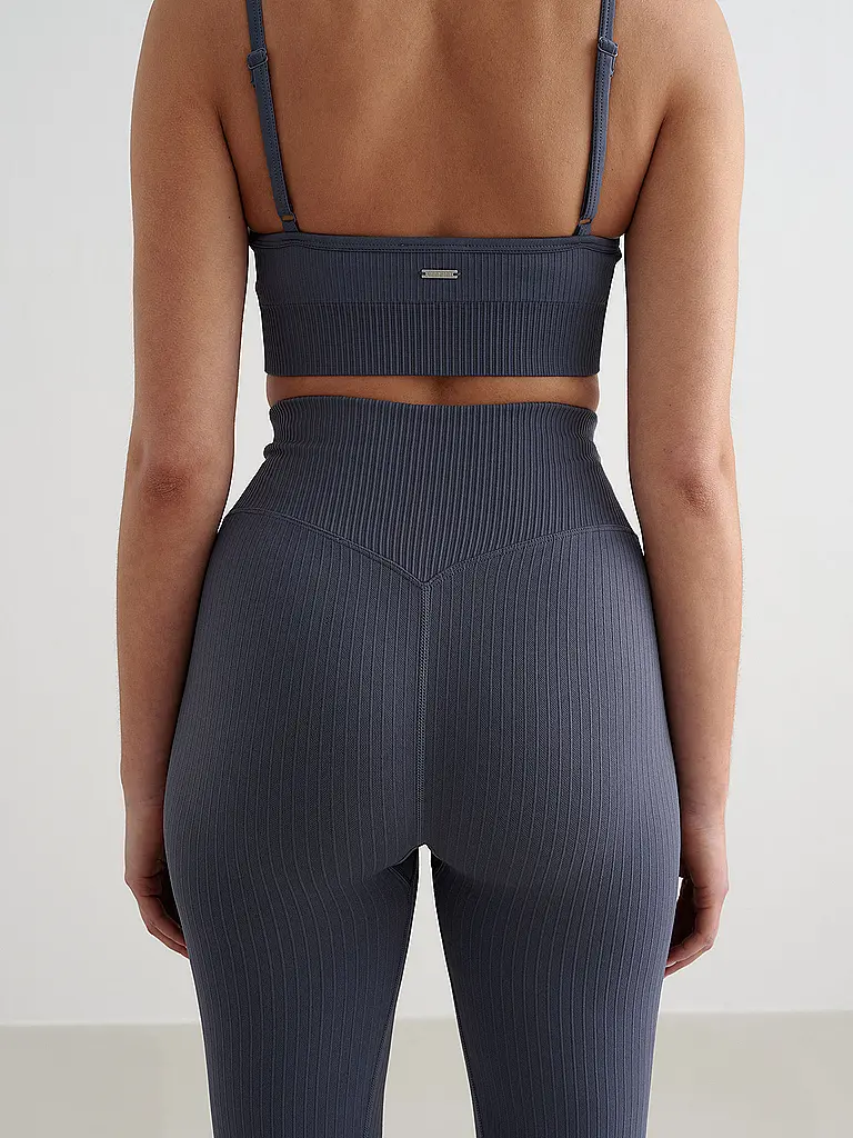 AIM'N | Damen Tight Ripped Seamless | dunkelblau