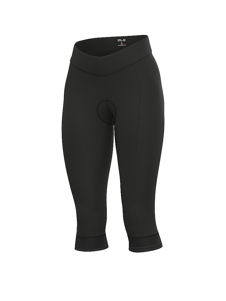 ALÉ Damen Radhose Classico 3/4 schwarz | S