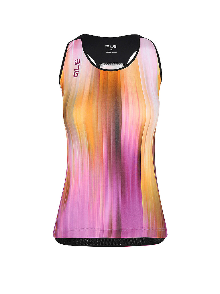 ALÉ Radtank Rundhals Allover Musterung Polyester-Elastane Bunt