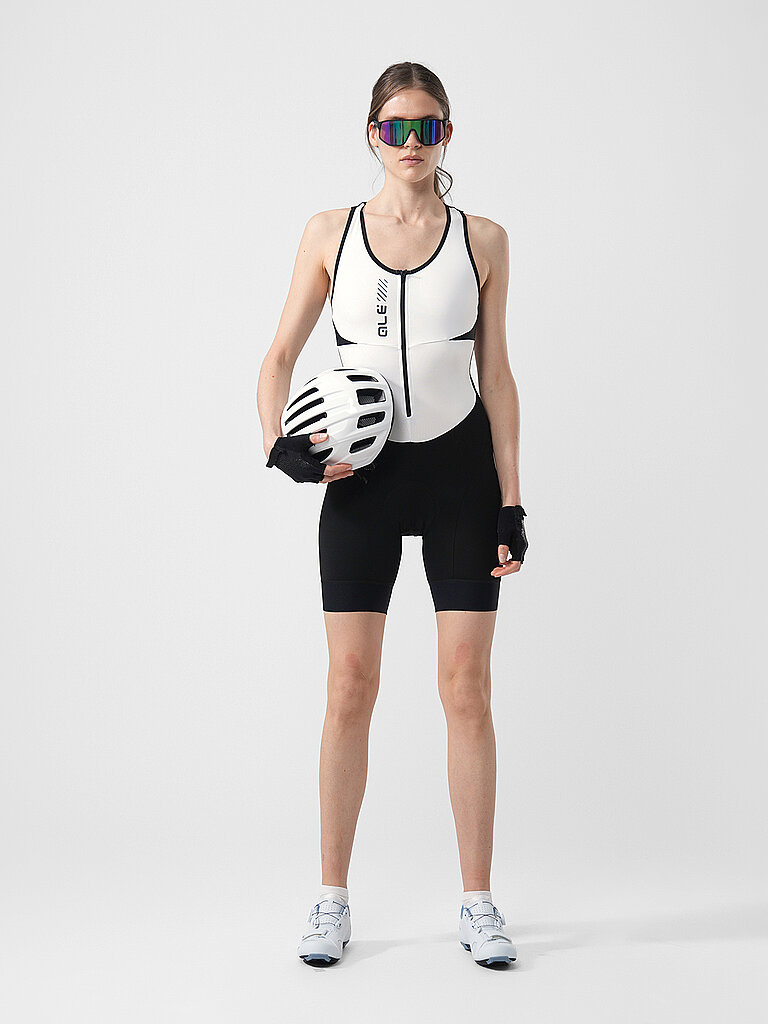Damen Rad Body Color Block weiss L B