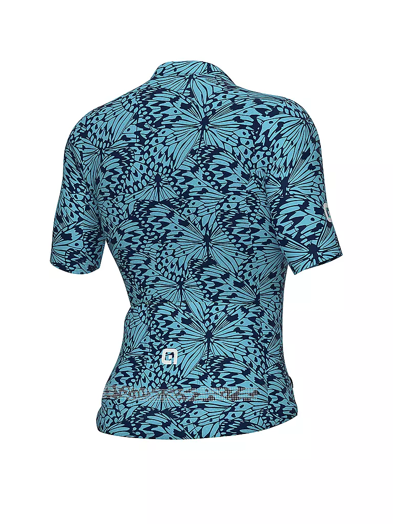 ALE | Damen Radtrikot Papillon | hellblau