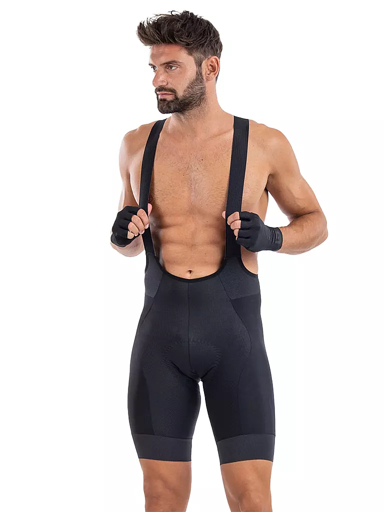 ALE | Herren Rad Trägerhose GT 2.0 | schwarz