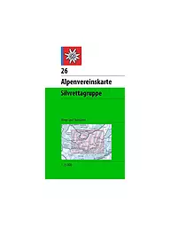 ALPENVEREIN | AV 26 Alpenvereinskarte WEG+SKI | keine Farbe