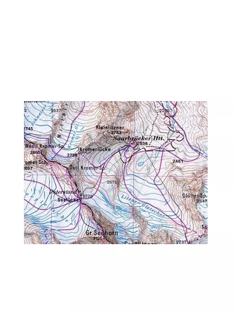 ALPENVEREIN | AV 26 Alpenvereinskarte WEG+SKI | keine Farbe