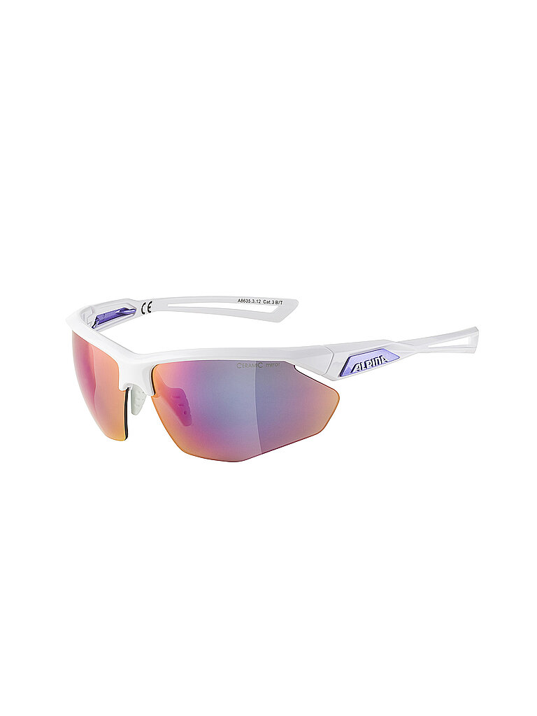ALPINA Damen Sportbrille Nylon HR weiss
