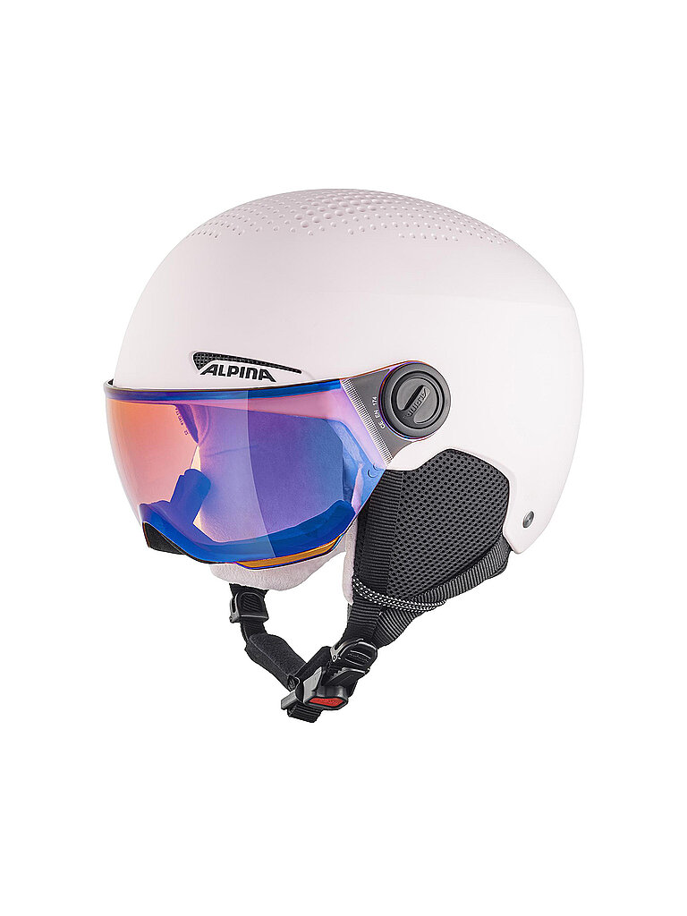 ALPINA Kinder Skihelm Zupo Visor Q-Lite JR rosa | 48-52CM