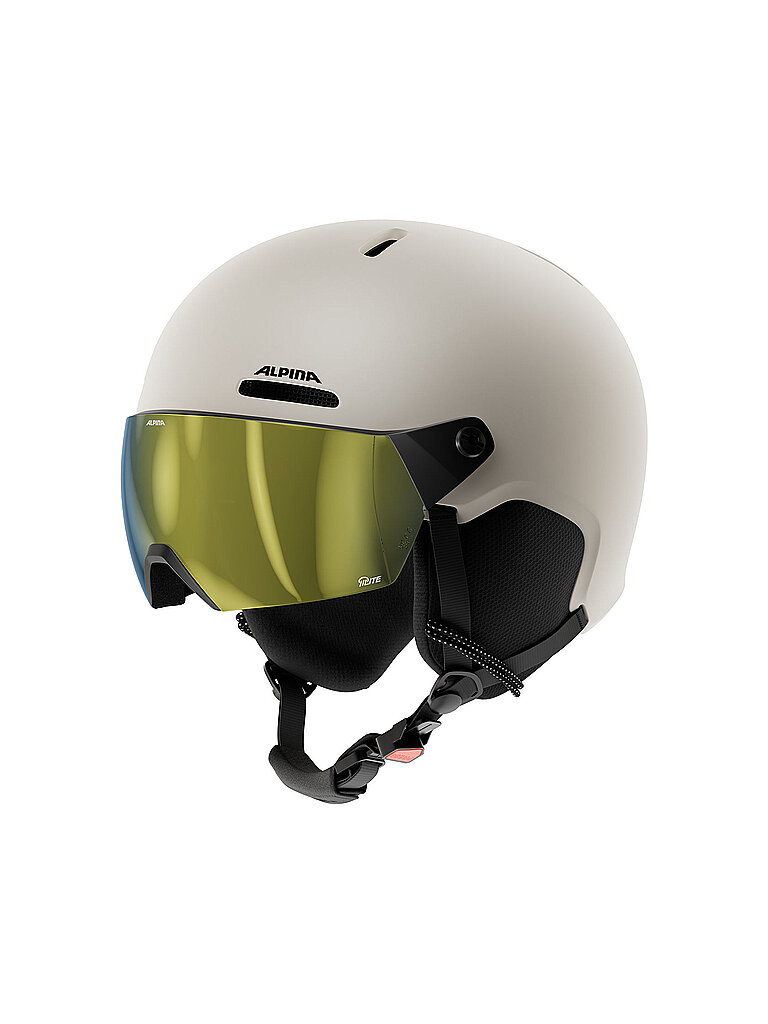 ALPINA Skihelm Zupo 2 Visor Q-Lite beige | 48-52CM